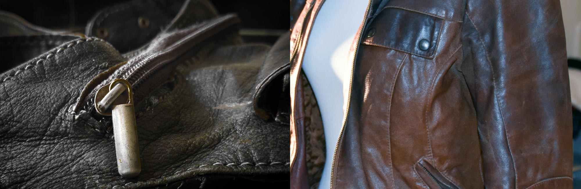 Rapid'Couture Vannes : Réparation des accrocs sur le cuir de vos vestes, blousons moto ou vêtement de cuir